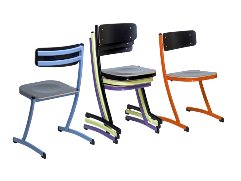 The 3.4.5 school chair, the 1st school chair with a triple function