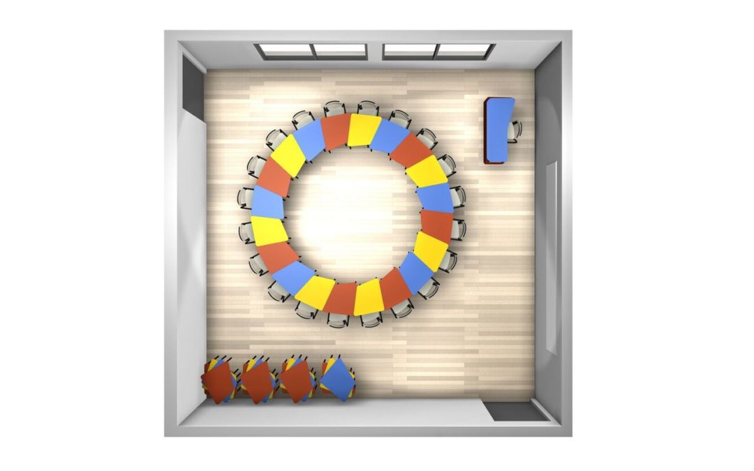 Quelle disposition des tables utiliser à l&rsquo;université ?